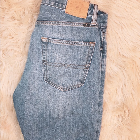 MENS LUCKY BRAND JEAN SHORTS - Picture 2 of 2